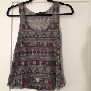 Tribal Pattern Tank Top